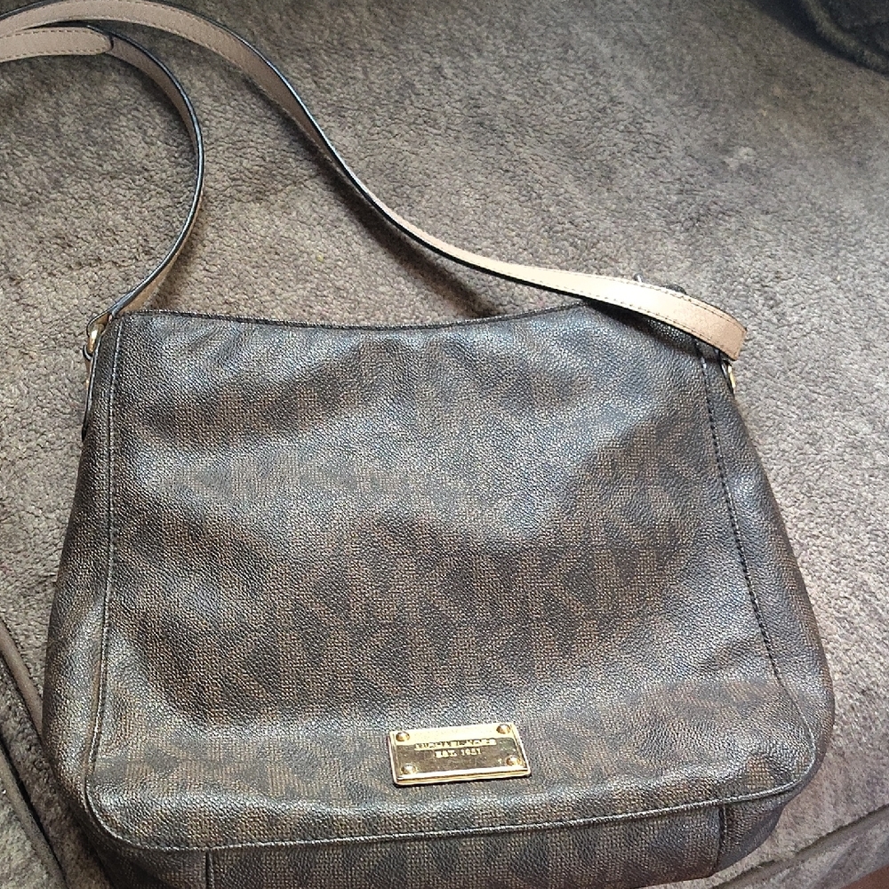 Michael Kors Dark Brown Crossbody Bag